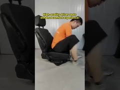 Height Adjustable Simulation Seat Narrow Backrest Static Seat