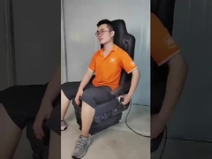 PU Leather Bus Driver Seat Black Air Suspension Seat A800 Luxury Adjustable