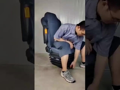 Customizable Air Suspension Truck Seats Leather Air Ride Driver Seat