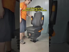 Man Truck Driver Seat M801 Mechanical Suspension Seat PU Leather Customized