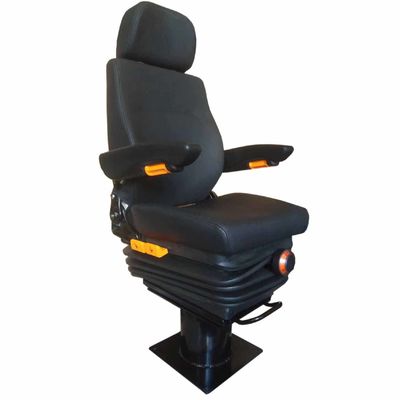 Buy 360 Rotation Mechanical Suspension Seat Locomotive Backhoe Loader Seat online manufacture