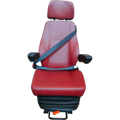 Buy Red Air Suspension Van Seat Tour Bus Coach IVECO Driver Seat online manufacture