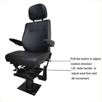 Buy 360 Rotation Simply Type Static Seat Portal Crane Seat With Height Adjustment online manufacture
