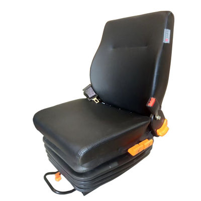 Buy Heavy Coal Mining Seats Pushdozer Tractor Driving Seat Black Leather online manufacture
