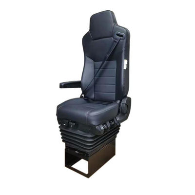 Buy PU Leather Bus Driver Seat Black Air Suspension Seat A800 Luxury Adjustable online manufacture