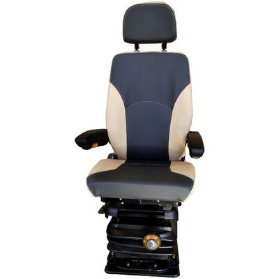 Buy 570*570* 1210-1270 Mm Construction Seats With Mechanical Suspension Damping And Head Restraint Adjustment 3 Gears Adjustable online manufacture