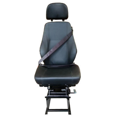 Railway Locomotive Seat Leather Operator Seat For Construction Machines