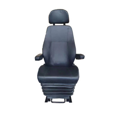 PU Leather Static Seat Universal Semi Truck Driver Seat Customized