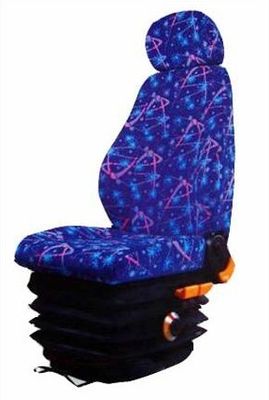 Blue Fabric Portal Crane Seats M801 Tractor Suspension Seat