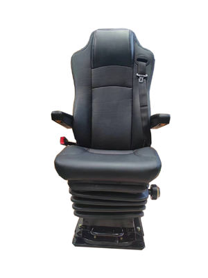 Adjustbale High Backrest Mechanical Suspension Dump Truck Seat 360 Rotation