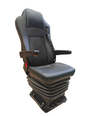 Rotation Bus Driving Seat 1230mm-1290mm Bus Driver Seat Suspension