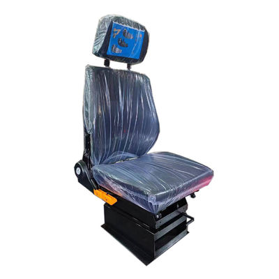 PU / Leather Crane Operator Seat Back Adjustable Crane Cab Seats