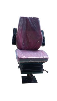 Antiflaming Fabric Locomotive Seat 360 Static Seat S802 Rotation Base