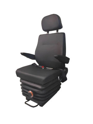 Mechanical Suspension Truck Seats M801 Wheel Loader Seats Black