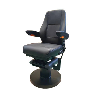 Customized Swivel Seats Railway Black Construction Machinery Seats