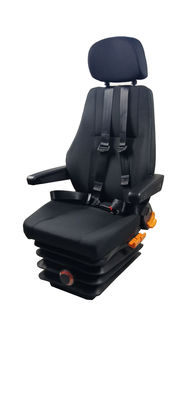 Customized Black Mechanical Suspension Seat M801 Four Point Seat Belt