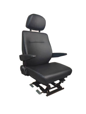 Mining Construction Seat Black PU 960mm-1020mm Driving Seats