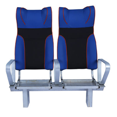 Aluminium Alloy Sofa Passenger Seats Blue Airplane Passenger Seat