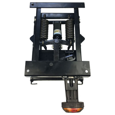 Construction Mechanical Suspension Seat Base Black Air Ride Seat Base