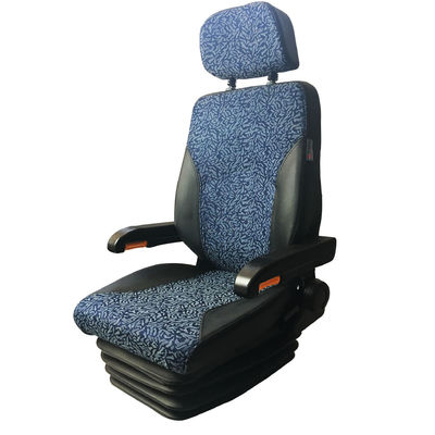Fabric Static Seats Coal Heavy Equipment Replacement Seats Blue Black