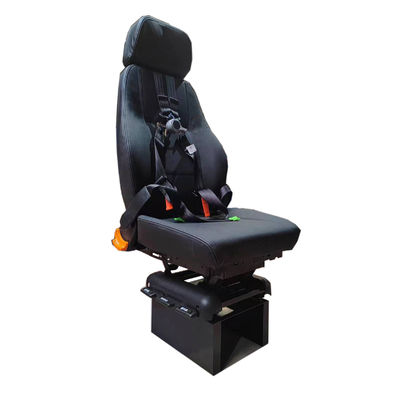 Operator Construction Seats Leather Simulator Seats S802 Heavy Equipment Replacement Seats
