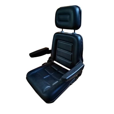 400mm Or 360mm Backrest Forklift Seat Replacement Tractor Seat With Armrest