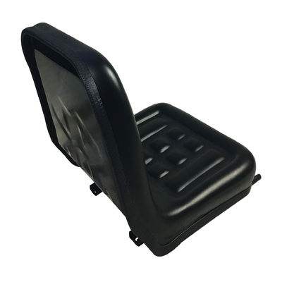 PU Universal Forklift Seat Excavator Replacement Seat Customized Color