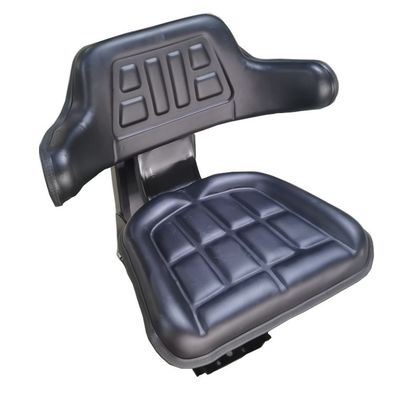 Black Aftermarket Excavator Seats Comfortable Farm Tractor Seats