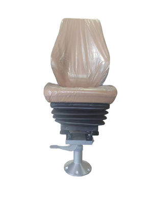 Operator Static Seat Shock Absorbing Boat Seats With 360 Degrees Rotation