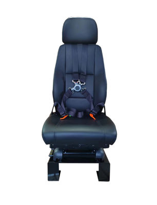 Customized Static Simulation Seat Black Leather Mechanical Seats